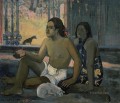 Eiaha Ohipa no trabaja postimpresionismo primitivismo Paul Gauguin